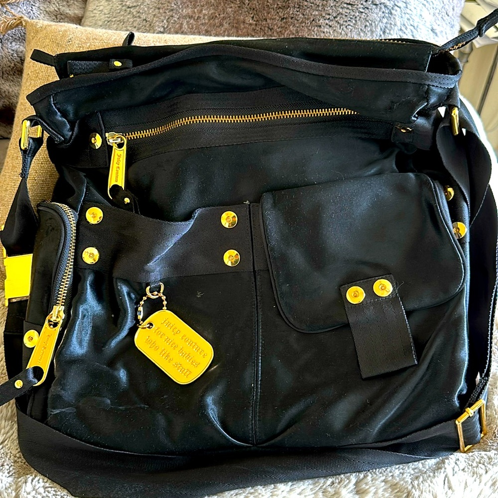 Vintage Satin Style Juicy Couture Baby Bag